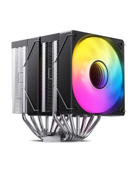 Jonsbo CR-3000 Chłodzenie procesora Dual Tower, ARGB - 2x 120 mm, czarne