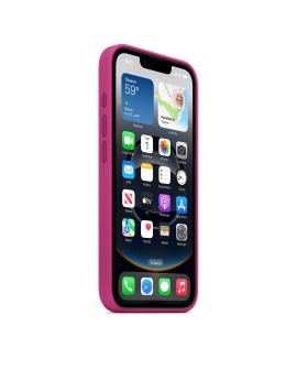 Silikonowe etui Apple iPhone 16e fuchsia