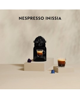 Ekspres kapsułkowy DeLonghi Nespresso Inissia EN80.B (1260W kolor czarny) (WYPRZEDAŻ)