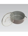Garnek z pokrywką 28 cm 7,0L MAESTRO MR-4009-28
