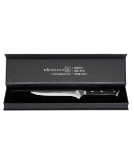 Nóż do trybowania Boning Kohersen Elegance Ebony Wood 15,2cm