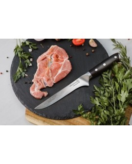 Nóż do trybowania Boning Kohersen Elegance Ebony Wood 15,2cm