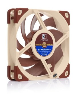 Noctua NF A12x25 ULN Obudowa komputera Wentylator 12 cm Beżowy, Czerwony