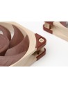 Noctua NF A12x25 ULN Obudowa komputera Wentylator 12 cm Beżowy, Czerwony