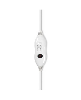 Koc elektryczny Nedis rozmiar 150x80cm model PEBL110CWT1