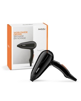 BaByliss Travel Dry 2000 suszarka do włosów 2000 W Czarny