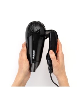 BaByliss Travel Dry 2000 suszarka do włosów 2000 W Czarny