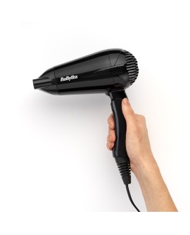 BaByliss Travel Dry 2000 suszarka do włosów 2000 W Czarny