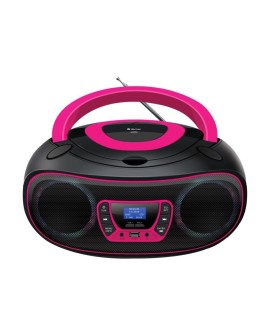 Boombox Denver TDB-212P różowy
