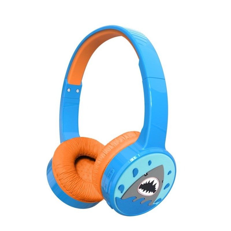 Denver BTH-107BU słuchawki/zestaw słuchawkowy Przewodowy i Bezprzewodowy Opaska na głowę Połączenia/muzyka Bluetooth Niebieski