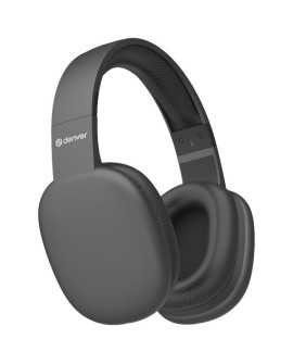 Denver BTH-252 słuchawki/zestaw słuchawkowy Bezprzewodowy Ręczny Połączenia/Muzyka/Sport/Codzienność Bluetooth Szary