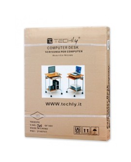 Techly ICA-TB S005W biurko komputerowe Biały