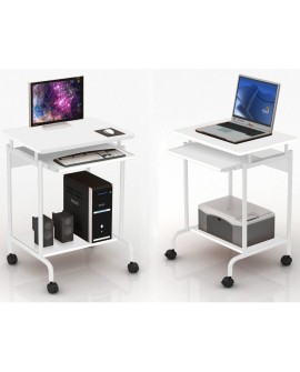 Techly ICA-TB S005W biurko komputerowe Biały