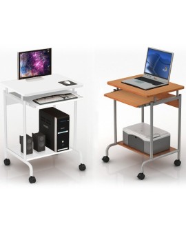 Techly ICA-TB S005W biurko komputerowe Biały