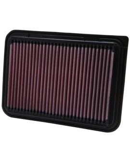 Sportowy filtr powietrza - kwadratowy, panelowy (dł.: 244mm, szer.: 176mm, wys.: 25mm) pasuje do: TOYOTA ALLION II, AURIS,