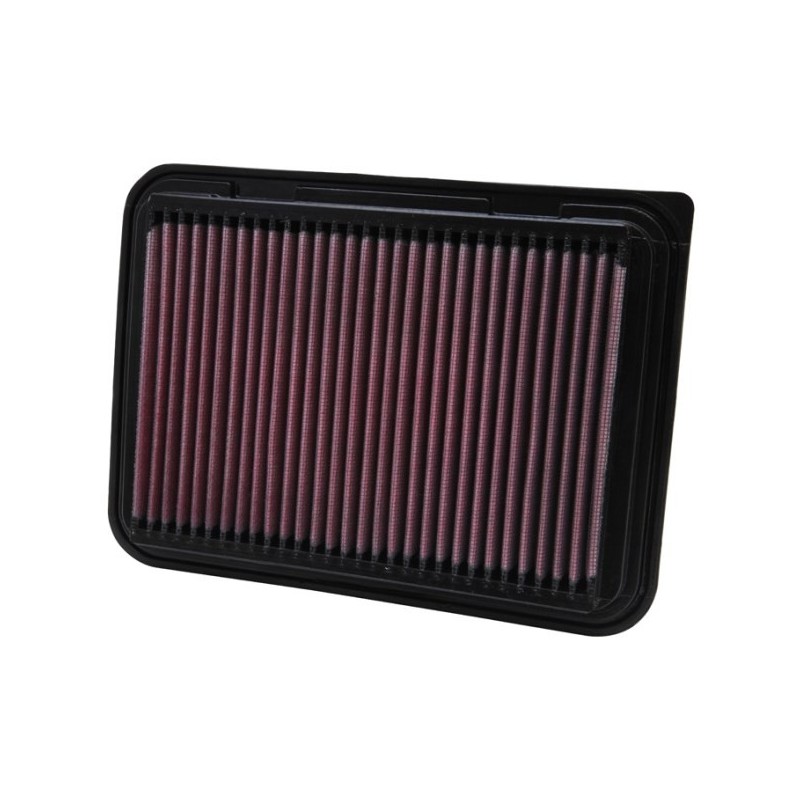 Sportowy filtr powietrza - kwadratowy, panelowy (dł.: 244mm, szer.: 176mm, wys.: 25mm) pasuje do: TOYOTA ALLION II, AURIS,