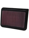 Sportowy filtr powietrza - kwadratowy, panelowy (dł.: 244mm, szer.: 176mm, wys.: 25mm) pasuje do: TOYOTA ALLION II, AURIS,