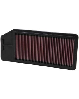 Sportowy filtr powietrza - kwadratowy, panelowy (dł.: 341mm, szer.: 148mm, wys.:27mm) pasuje do: HONDA ACCORD VII 2.0/2.4