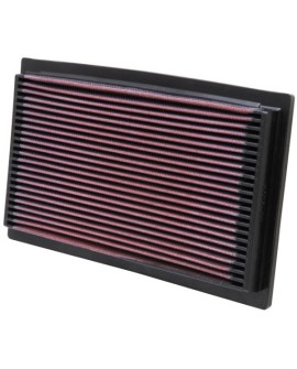 Sportowy filtr powietrza - panelowy (dł.: 306mm, szer.: 181mm, wys.:29mm) pasuje do: AUDI 100 C3, 100 C4, 200 C3, 80 B2, 80 B3,