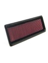 Sportowy filtr powietrza - panelowy (dł.: 318mm, szer.: 113mm, wys.:29mm) pasuje do: CITROEN BERLINGO, BERLINGO MULTISPACE,