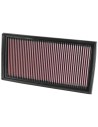Sportowy filtr powietrza - panelowy (dł.: 308mm, szer.: 156mm, wys.:25mm) pasuje do: MERCEDES C (C204), C T-MODEL (S204), C