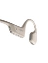 Słuchawki bezprzewodowe kostne Shokz OpenRun Pro Mini USB-A beżowe (WYPRZEDAŻ)