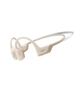 Słuchawki bezprzewodowe kostne Shokz OpenRun Pro Mini USB-A beżowe (WYPRZEDAŻ)
