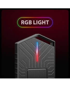 Obudowa SSD M.2 AXAGON EEM2-GAM, USB-C 10Gbps - NVMe & SATA SSD GAME M.2 box, bez skrótów