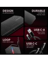 Obudowa SSD M.2 AXAGON EEM2-GAM, USB-C 10Gbps - NVMe & SATA SSD GAME M.2 box, bez skrótów