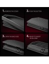 Obudowa SSD M.2 AXAGON EEM2-GAM, USB-C 10Gbps - NVMe & SATA SSD GAME M.2 box, bez skrótów