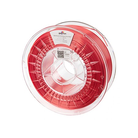 Spectrum Filament PLA Silk 1000g, ruby red