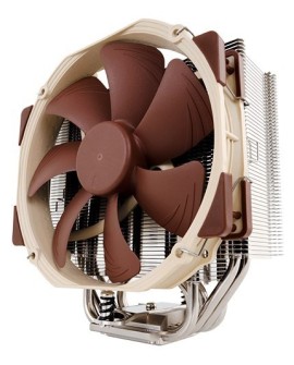 Noctua NH-U14S wentylator do PC Procesor Chlodnica/wentylator 12 cm Brązowy, Stal nierdzewna