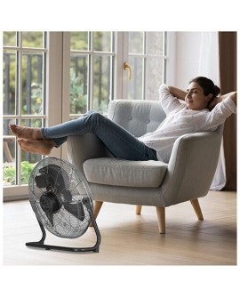 Wentylator podłogowy Black+Decker BXEFF121E (stalowy 120W)