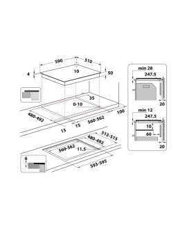 Płyta indukcyjna WHIRLPOOL WS Q2160 NE (WYPRZEDAŻ)