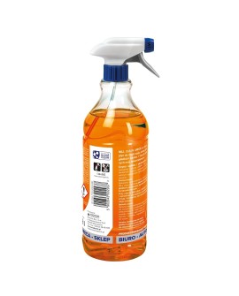 MILL CLEAN UMYJE Płyn do mycia szyb, luster, glazury o zapachu Pomarańczy 1,22l