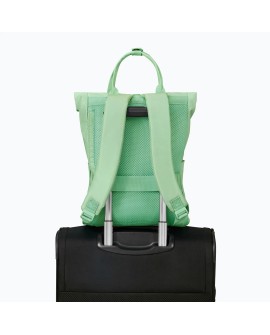 American Tourister Urban Groove Pastels Roll Top Backpack Pastel Green