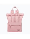 American Tourister Urban Groove Pastels Roll Top Backpack Pastel Pink