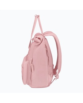 American Tourister Urban Groove Pastels Roll Top Backpack Pastel Pink