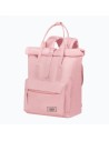 American Tourister Urban Groove Pastels Roll Top Backpack Pastel Pink
