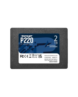 SSD PATRIOT P220 2TB SATA3 2,5" P220S2TB25