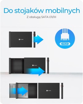 Obudowa ICY BOX IB-525-U3 5.25" SATA III USB Type-C
