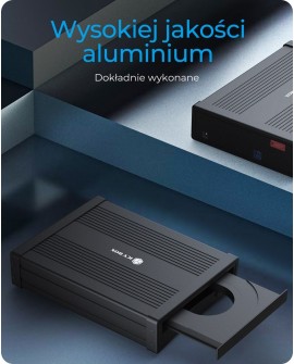 Obudowa ICY BOX IB-525-U3 5.25" SATA III USB Type-C