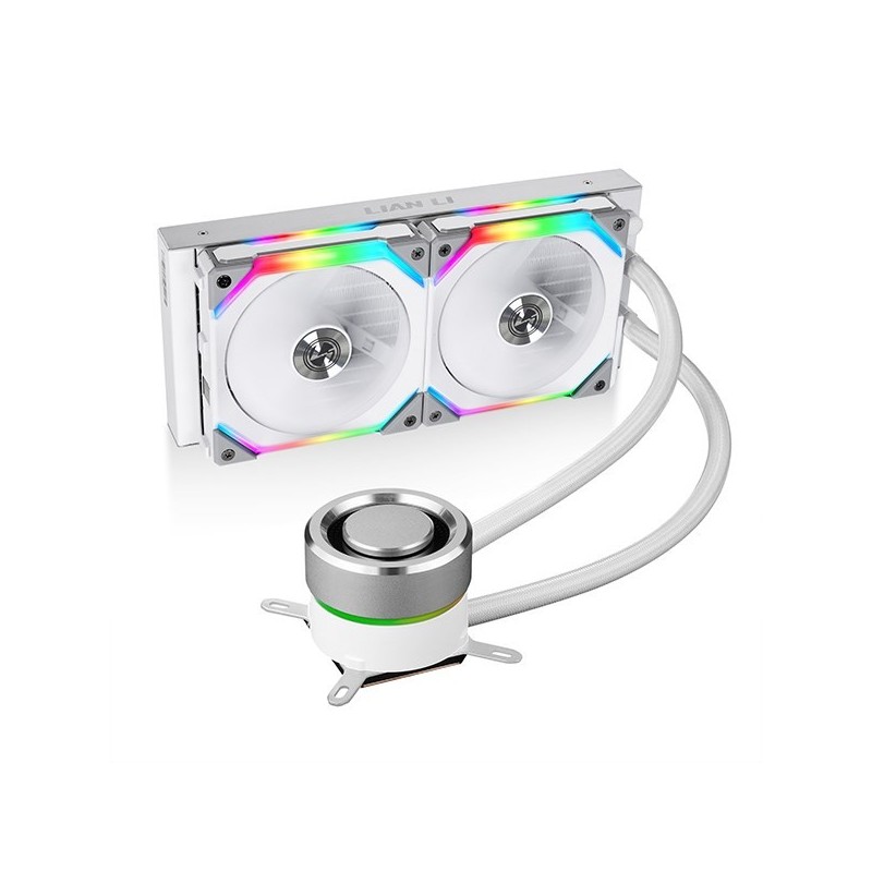Lian Li G89.GA240SLA.00 system chłodzenia komputerów Procesor Chłodnica cieczy all-in-one 24 cm Srebrny 1 szt.