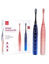 Zestaw szczoteczek sonicznych Oclean Find Duo Set (czerwony/niebieski)