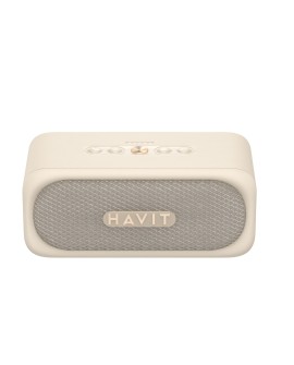 Głośnik bezprzewodowy bluetooth Havit SK905BT (beżowy)