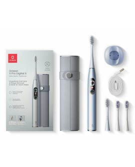 Zestaw szczoteczek sonicznych Oclean X Pro Digital Set (srebrny)