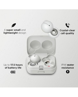 Słuchawki douszne Sony LinkBuds WF-L900, białe