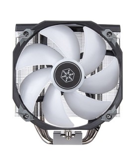 Silverstone SST-ARV140-ARGB system chłodzenia komputerów Procesor Chłodnica powietrza 14 cm Czarny, Szary 1 szt.