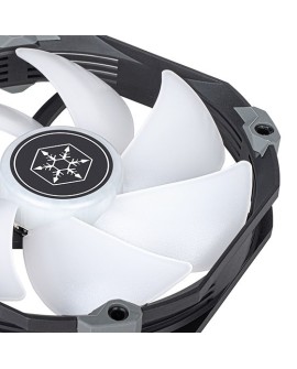 Silverstone SST-ARV140-ARGB system chłodzenia komputerów Procesor Chłodnica powietrza 14 cm Czarny, Szary 1 szt.