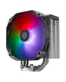 Silverstone SST-ARV140-ARGB system chłodzenia komputerów Procesor Chłodnica powietrza 14 cm Czarny, Szary 1 szt.